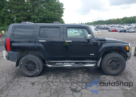 2009 Hummer H3 Suv z USA, uszkodzony, nr VIN 5GTEN13E898101752